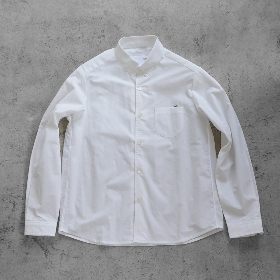 Wオーガニックコットン白シャツ、長らく完売していたsize4も入荷