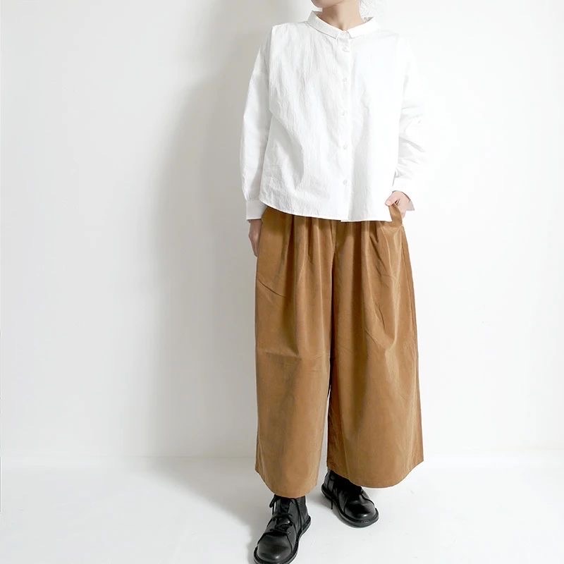 HUIS. みじんコール スカートパンツ505 - カジュアルパンツ