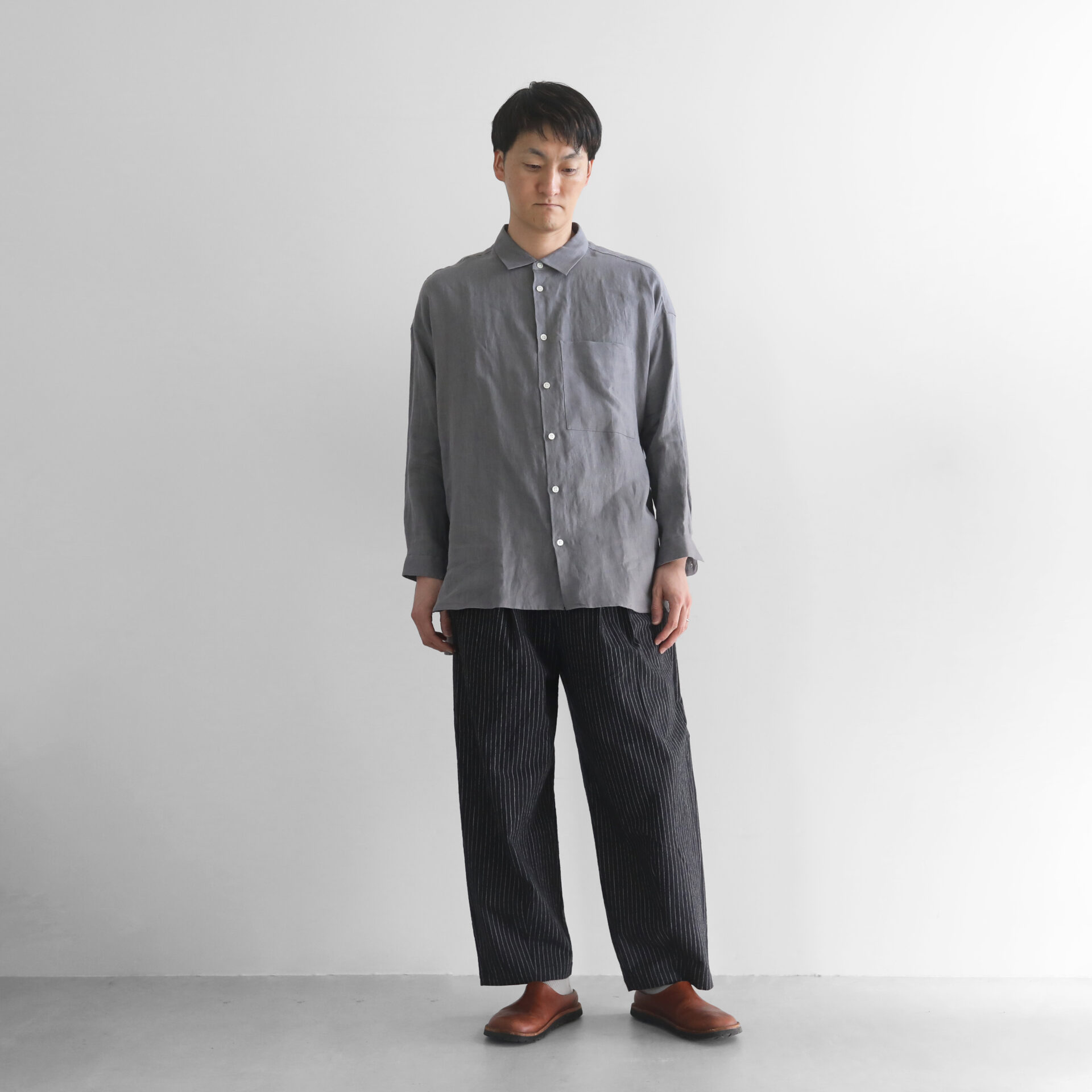 シーチングコットンワイドパンツ 504をリリースしました／ – HUIS  