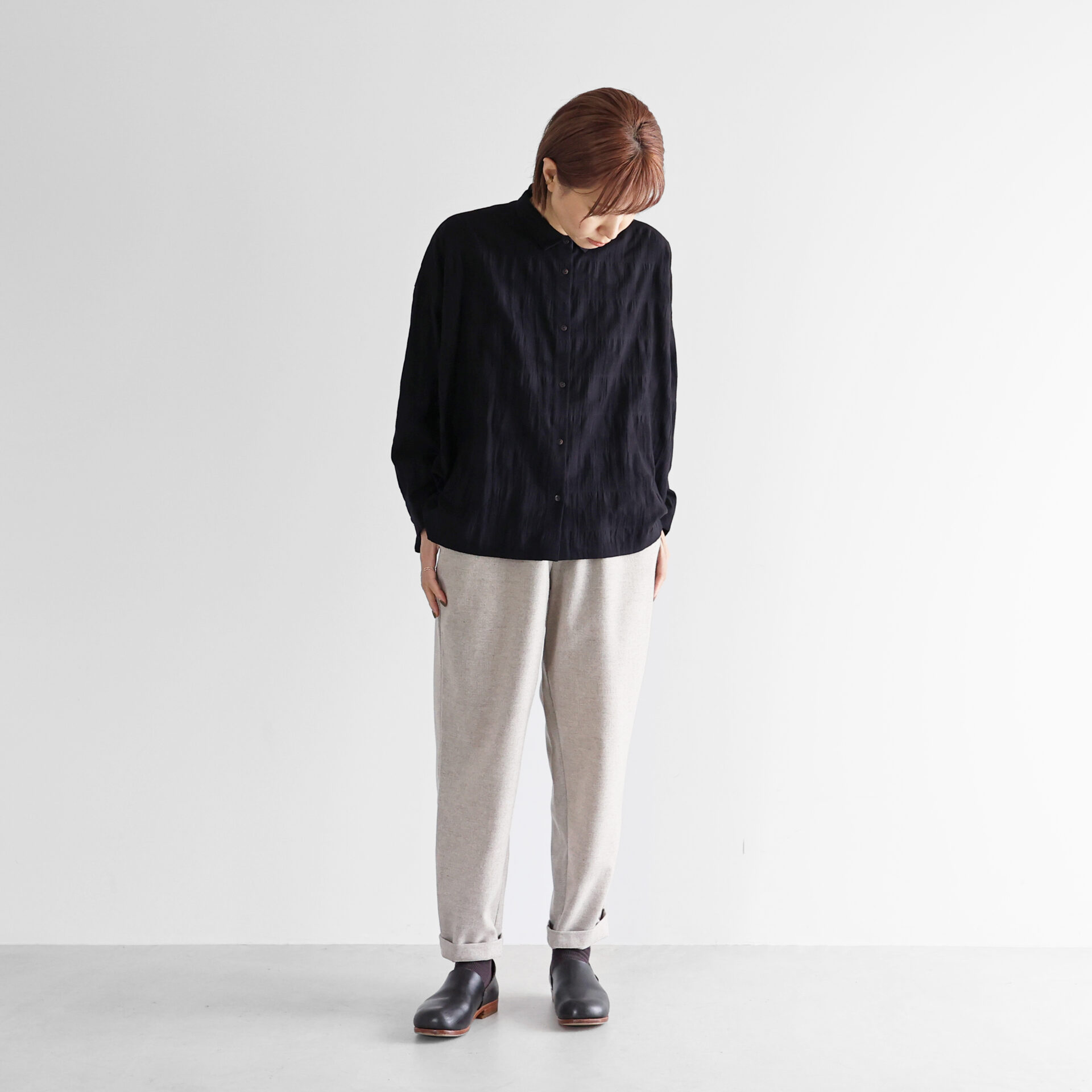 HUIS×尾州”ウールトロイージープレーンパンツ 510をリリースしました 