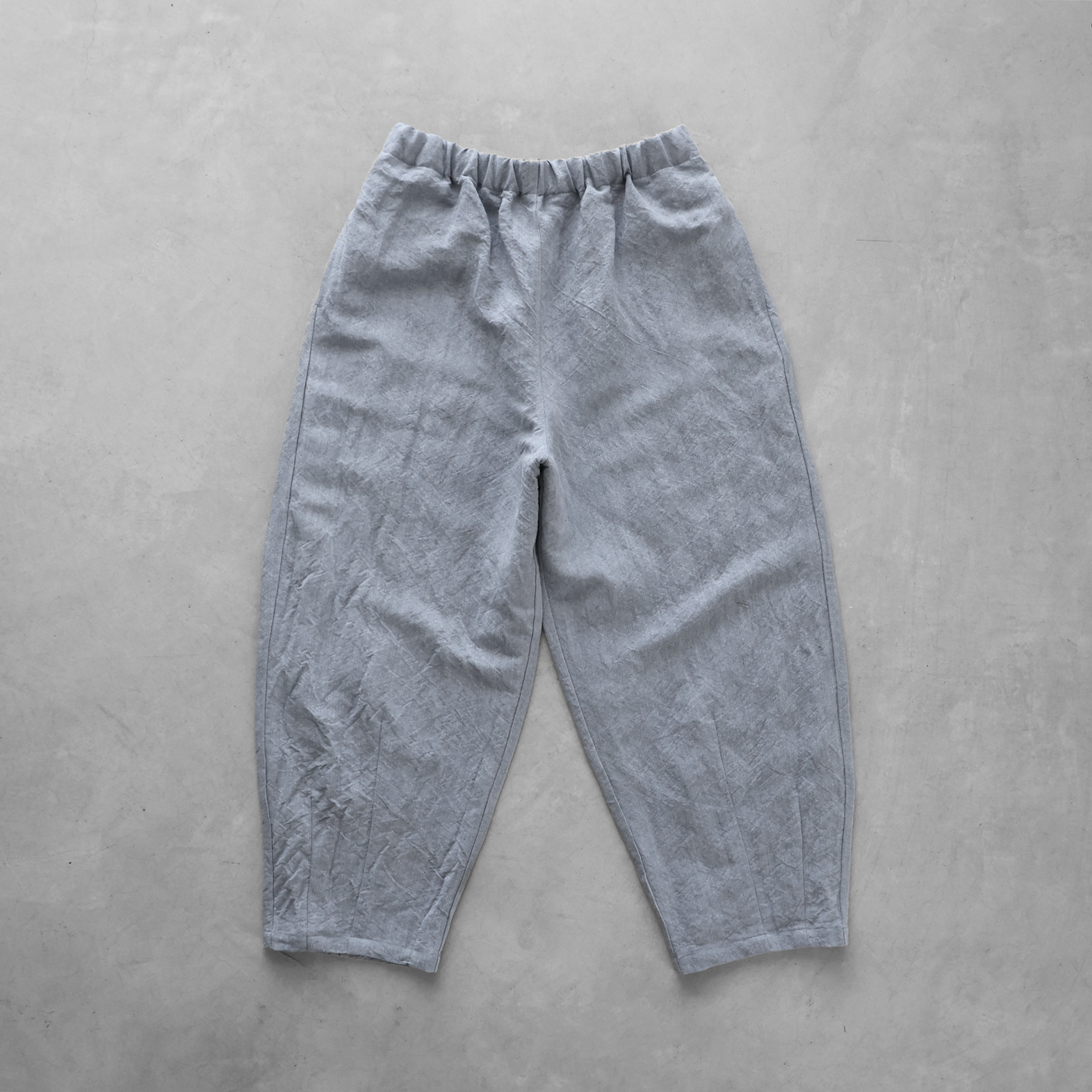 バンブーリネンバルーンパンツロング 【ユニセックス】506Lをリリース  