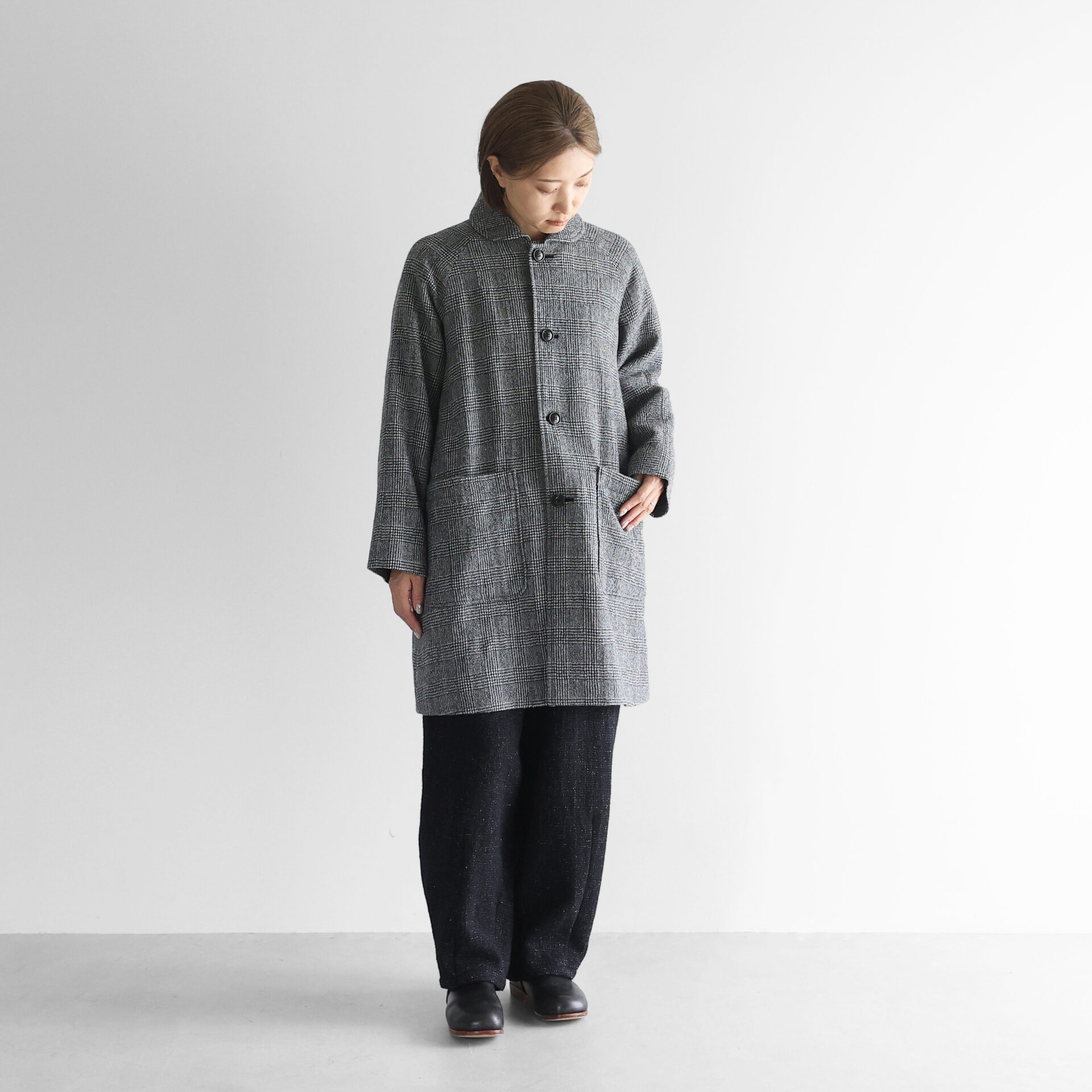 HUIS×尾州”縮絨ウールミドルコート 【ユニセックス】316をリリースしま