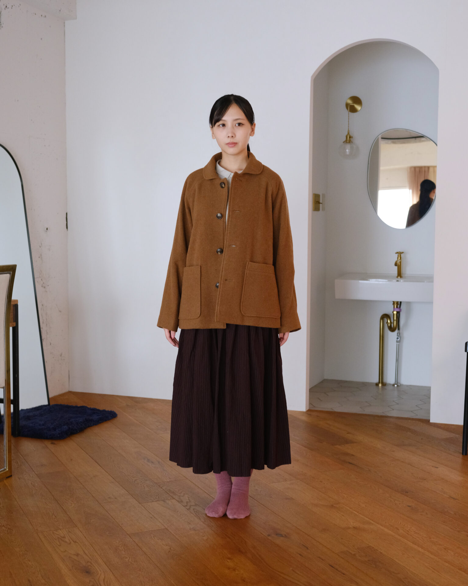 HUIS 遠州織物 育つ生地」 遠州織物 | HUIS 2025 autumn/winnter lookbook – HUIS